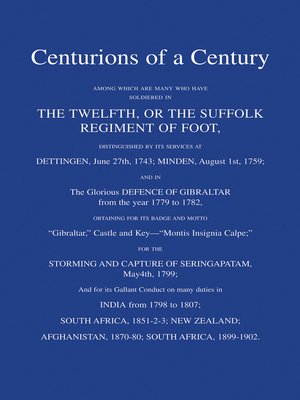 cover image of Centurions of a Century